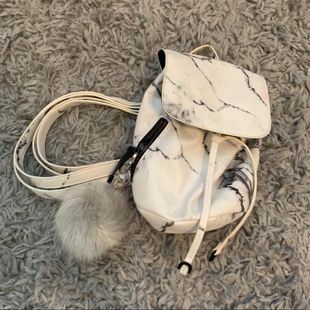 Marble Mini Backpack